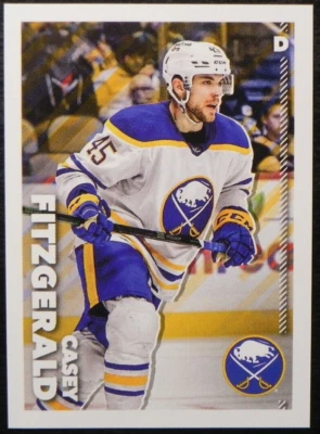 2022-23 22/23 TOPPS NHL Stickers #63 Casey Fitzgerald Buffalo Sabres - Image 1 of 2