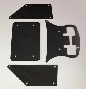 XTREM RACING TEAM LOSI ROCK REY CARBON BODY KIT PANEL XTR10345 CRAWLER BOUNCER - Bild 1 von 5