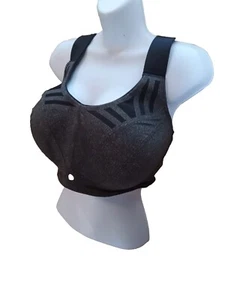 Livi Black Wireless Sports Bra, Women's Size 46DDD, Excellent Shape - Picture 1 of 8