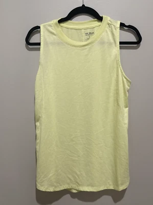 Camiseta sin mangas Tek Gear amarillo brillante - pequeña Foto 1 de 3