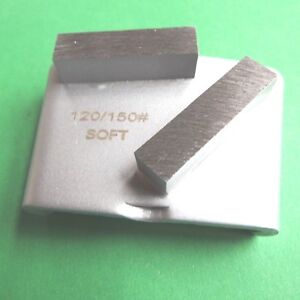 120 Grit Soft Bond Diamond Grinding Disc for Concrete Prep HTC Quick-Change