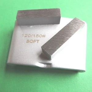 120 Grit Soft Bond Diamond Grinding Disc for Concrete Prep HTC Quick-Change - Picture 1 of 5