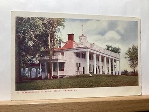 Washington’s Mansion: Mount Vernon, VA - Vintage Postcard - Picture 1 of 3