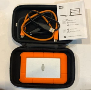 LaCie Rugged 2 TB,External, USB-C, (STFR2000800) Hard Drive - Afbeelding 1 van 2