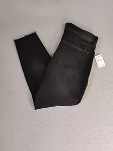 Lucky Brand Damen Jeans 14 32 schwarz Mid Rise Skinny Ava Dark Denim 5 Taschen - Bild 1 von 14