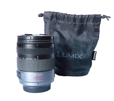 Panasonic Lumix G Vario HD 14-140mm F/4-5.8 ASPH Zoom Lens Mega O.I.S. Telephoto - image 1 of 3