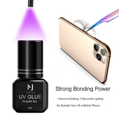 UV  JoMay 5 ml Wimpernkleber  Wasserdicht  Trocknet Zeit 0,1  Sekunden Transpare - Bild 1 von 4