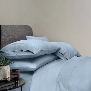 600TC Pure Cotton Sheet Set Plain - Casper - Picture 1 of 1
