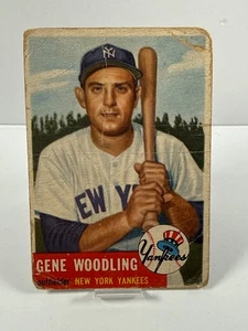 1953 Topps - High # Gene Woodling #264 - Foto 1 di 2