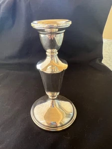 Mid Century EL-SL-CO gewichteter Sterling Kerzenständer - Bild 1 von 6