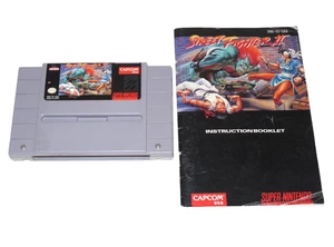 Street Fighter II 2 (Super Nintendo SNES, 1992) Top Zustand mit Anleitung GETESTET! - Bild 1 von 7