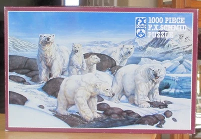 POLAR EXPEDITION BY TIMOTHY KNEPP - Complete - F.X. SCHMID PUZZLE - Image 1 of 2