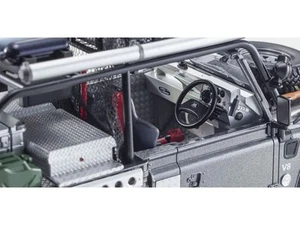 1/18 Land Rover Defender Movie Edition RHD grau Modellauto von Kyosho mit Acce... - Bild 1 von 5