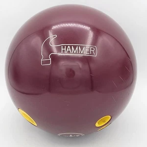 Bola de boliche Hammer Jal 15 lb 13 oz ladrillo perforado rojo 5B003580 - Imagen 1 de 11