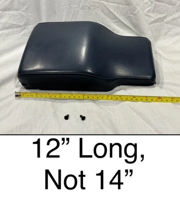 "Buick Lesabre 2000-2005 cuero azul 12"" consola central reposabrazos tapa - fabricante de equipos originales" Foto 1 de 4