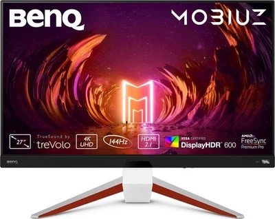 BenQ Mobiuz EX2710U Gaming 4K Monitor 27" UHD 3840x2160 HDR AMD FreeSync 144Hz - Bild 1 von 4