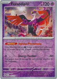 Fezandipiti 045/131 Prismatic Evolution Pokemon TCG Reverse Holo - Picture 1 of 1