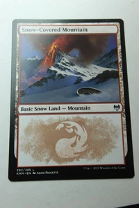MTG Snow-Covered Mountain x1- -Kaldheim-Lightly Played - Picture 1 of 1