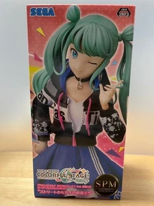 Figura Hatsune Miku COLORFUL STAGE Street World SEGA limitada VOCALOID sin usar - Imagen 1 de 12