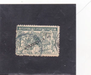 SELLO FISCAL GUERRA MOZAMBIQUE RECARGADO (1918-20) Usado - Imagen 1 de 1