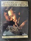 A BEAUTIFUL MIND DVD COLLECTOR'S EDITION 2 DISCHI Russell Crowe