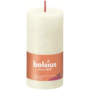 Bolsius Candele a Ceppo Rustico 100x50 mm Rustic Shine Ceppi Candele (8 Pezzi) - Foto 1 di 24