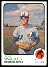 1973 TOPPS TOM WALKER MONTREAL EXPOS #41