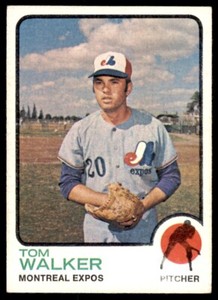 1973 TOPPS TOM WALKER MONTREAL EXPOS #41