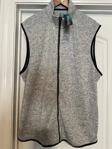 NWT Pro TourXL Light Grey Heathere Vest Mens - Picture 1 of 6