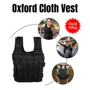 50kg Weighted Vest Adjustable Loading Weight Jacket Exercise Training Fitness AU - Picture 1 of 13