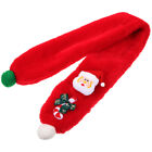  2 szt. / Zestaw Świąteczny Szalik Bawełniany Baby Hair Wstążki dla dziewczynek Okrągły Czerwony