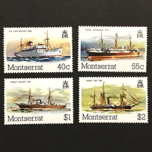 Montserrat 1980 complete set MNH ** boats ships Sc#428-431 - Picture 1 of 1