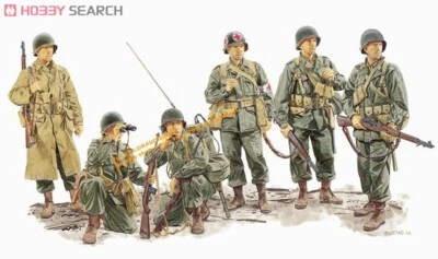 DRAGON 6271 1/35 WW.II U.S. 1ST ARMY SOLDIER RHINE RIVER REMAGEN IRON BRIDGE1945 - Image 1 of 4