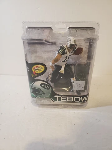 Tim Tebow New York Jets Action Figure #15 Jersey (2012) NFL Series 31 McFarlane Cover