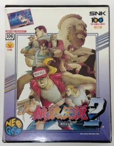 Neo Geo SNK Garou Densetsu 2: Aratanaru Tatakai Japan w/ Box 9790 SP - Picture 1 of 5