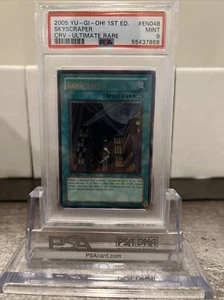 Yugioh Crv 1st Ultimate Skyscraper Psa 9 - Picture 1 of 2
