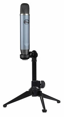 Blue Ember Side-Address Cardioid Condenser Recording Microphone Mic+Tripod Stand - Image 1 of 4