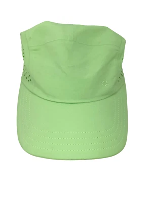 Sombrero Athleta Verde Neón Elástico Tirantes Talla 1 Transpirable Ligero Correr Gimnasio Foto 1 de 4