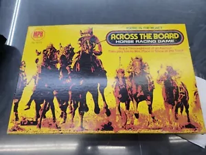 VINTAGE 1975 ACROSS THE BOARD GAME COMPLETE. Excellent condition. - Picture 1 of 7