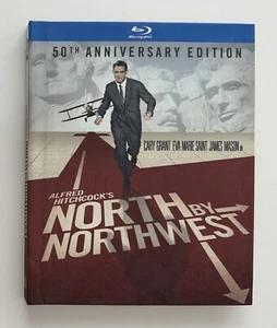 North by Northwest -Anniversary Edition (Blu-ray Digibook) Region Free Hitchcock - Picture 1 of 4