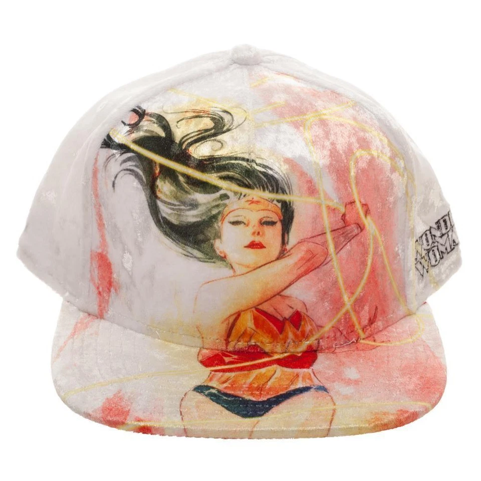 Bioworld DC Comics Wonder Woman Snapback Hat Baseball Cap A14