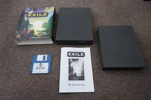 Exile By Audiogenic Software ~ Original Boxed Amiga Game - Afbeelding 1 van 8