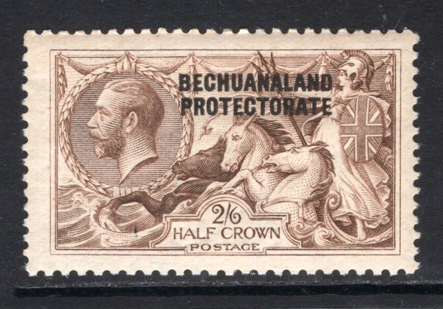 M23193 Bechuanaland 1923 SG88 KGV: 2s6d marrón chocolate UMM, gato 90€ Foto 1 de 1