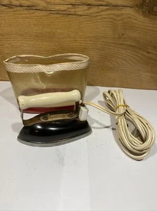 Fer à Repasser Électrique Sanpeur Avec Pochette Ancien Vintage Collection - Foto 1 di 6