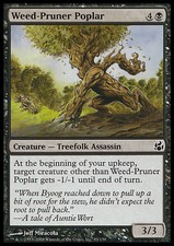 Magic the Gathering MTG Weed-Pruner Poplar (83) Morningtide   NM