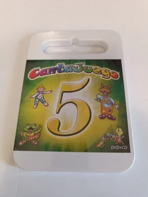 CANTAJUEGO 5 DVD + CD JUAN PEQUEÑO BAILA, PIECECITOS, BUGUI BUGUI, PULGARCITO - Imagen 1 de 4