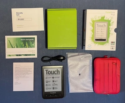 PocketBook Touch 622 2GB, WLAN, 15,2 cm (6 Zoll) - Schwarz - Bild 1 von 2