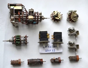 12PCS Set of Vintage Soviet Variable Resistor Rotary Switch Potentiometer SP3-9a - Picture 1 of 6