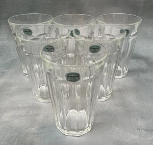 Duralex Picardie Französische Bistro Becher Neu mit Vintage Aufkleber Set/6 - Bild 1 von 3