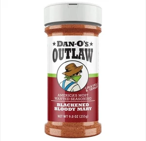 Dan-O's Outlaw Blackened Bloody Mary Condimento 9oz Todo Uso - Imagen 1 de 4